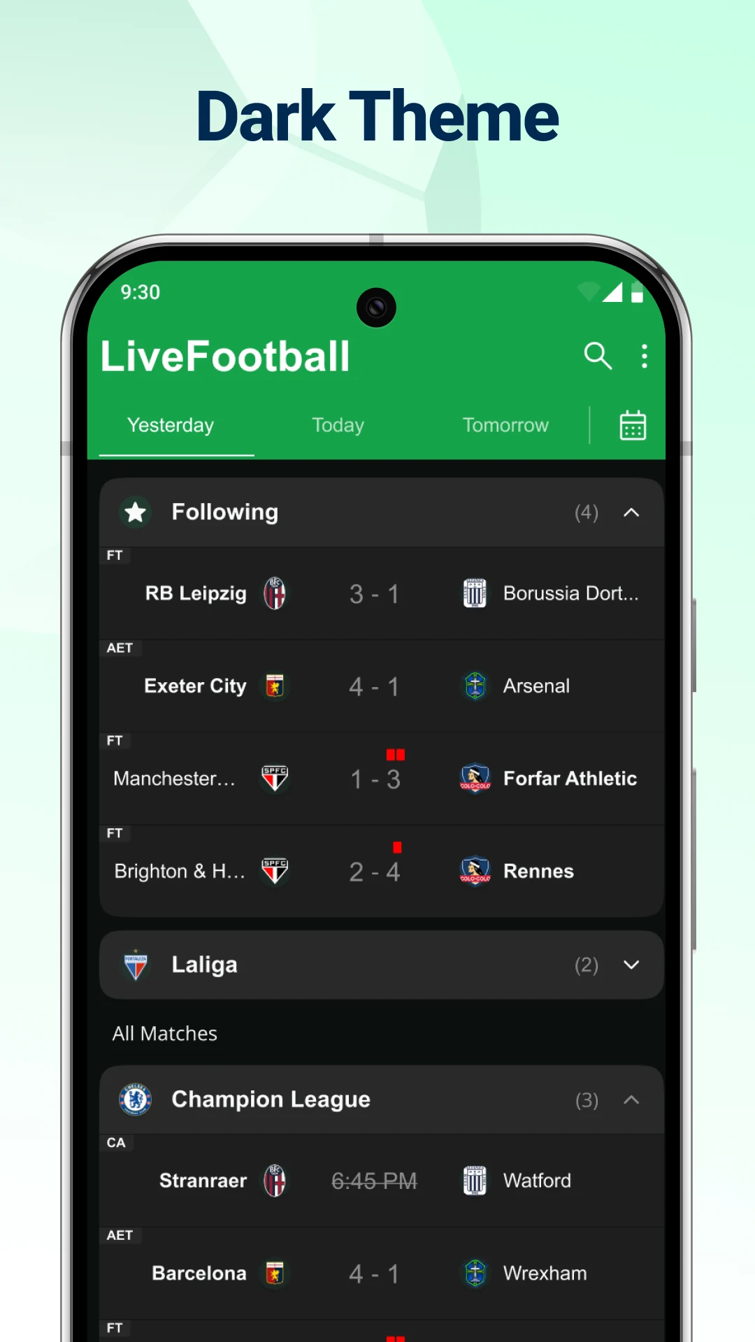 Football Live Score: Soccer screenshot
